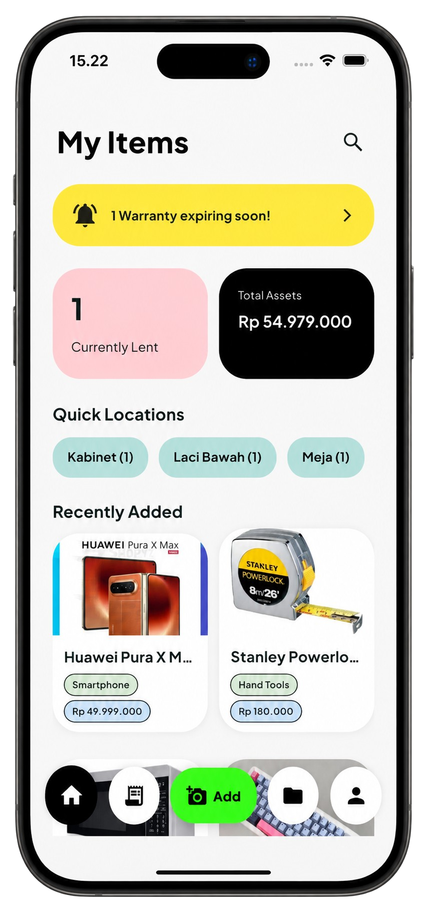 Keselip App Interface